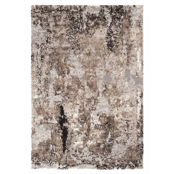 Muster Designteppich in braun und beige von heineking24